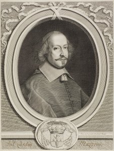Kardinál Mazarin od Robert Nanteuil