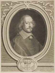 Kardinál Mazarin od Robert Nanteuil