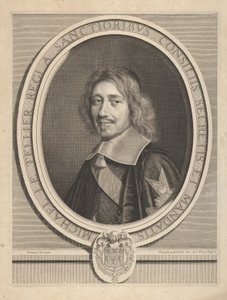 Kancléř Michel IV Le Tellier, ca. 1661. od Robert Nanteuil
