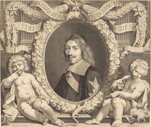 Kancléř Michel Le Tellier od Robert Nanteuil