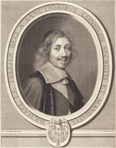 Kancléř Michel Le Tellier od Robert Nanteuil