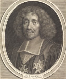 Kancléř Michel Le Tellier od Robert Nanteuil
