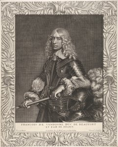François de Vendôme, vévoda z Beaufortu, ca. 1649. od Robert Nanteuil
