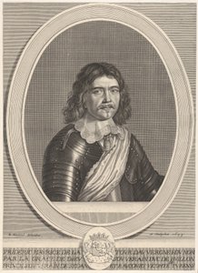Frédéric-Maurice de la Tour dAuvergne, vévoda z Bouillonu, 1649. od Robert Nanteuil