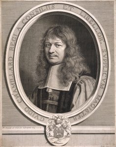 Guido Chamillard, mistr žádostí. 1664. od Robert Nanteuil