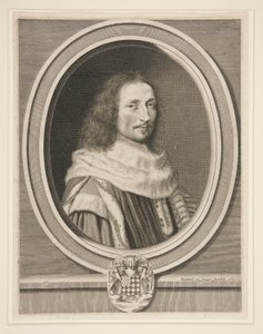 Guillaume de Lamoignon, markýz z Baville od Robert Nanteuil