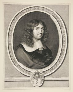 Jean-Baptiste Colbert, generální kontrolor financí od Robert Nanteuil