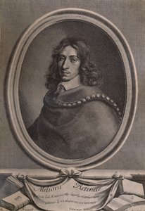 John Evelyn, anglický spisovatel, zahradník a deník, c1650 1894 od Robert Nanteuil