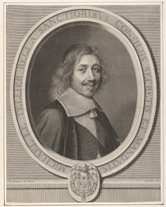 Kancléř Michel IV Le Tellier, 1662. od Robert Nanteuil