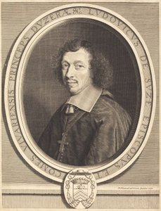 Louis-Francois de La Baume de Suze od Robert Nanteuil