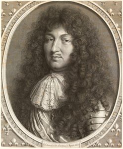 Ludvík XIV od Robert Nanteuil