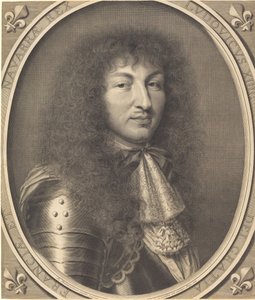 Ludvík XIV od Robert Nanteuil