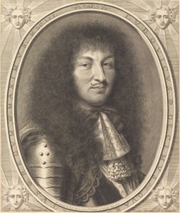 Ludvík XIV od Robert Nanteuil