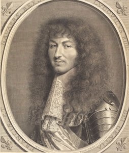 Ludvík XIV od Robert Nanteuil