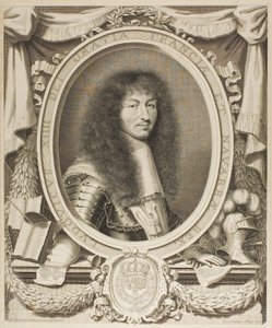 Ludvík XIV. od Robert Nanteuil