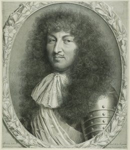 Ludvík XIV. od Robert Nanteuil