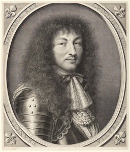 Ludvík XIV. od Robert Nanteuil