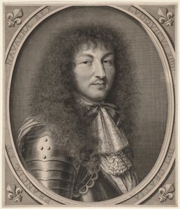 Ludvík XIV., 1666. od Robert Nanteuil