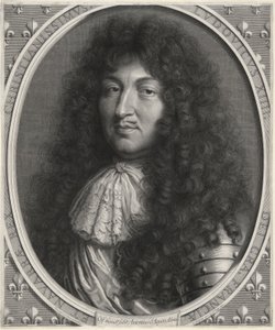 Ludvík XIV., francouzský král (1638-1678) od Robert Nanteuil
