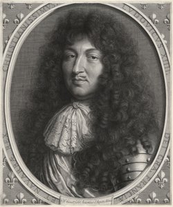 Ludvík XIV., francouzský král (1638-1678) od Robert Nanteuil