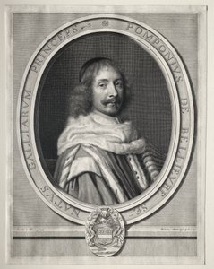 Pomponne II z Bellievre od Robert Nanteuil