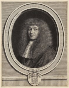 Portrét Honoré Courtina od Robert Nanteuil
