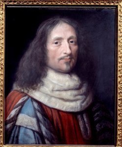 Portrét Guillauma de Lamoignon (1617-1677) První předseda parlamentu Paříže Obraz Roberta Nanteuila (1623-1678) Paříž 17. století, Musee Carnavalet od Robert Nanteuil