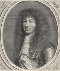 Portrét Ludvíka XIV od Robert Nanteuil