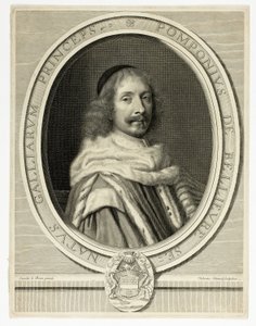 Portrét Pompone de Bellièvre od Robert Nanteuil
