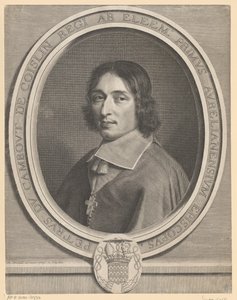 Portrét Pierra de Cambout de Coislin od Robert Nanteuil