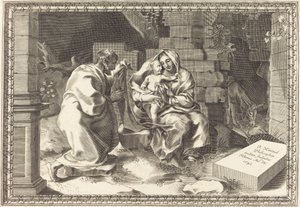 Svatá rodina od Robert Nanteuil