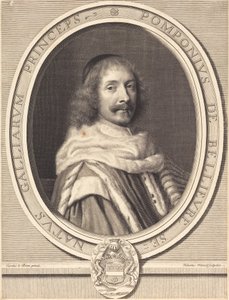 Pompone II de Bellievre od Robert Nanteuil after Charles Le Brun