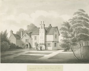 Boscobel House: sépie mytí od Robert Noyes