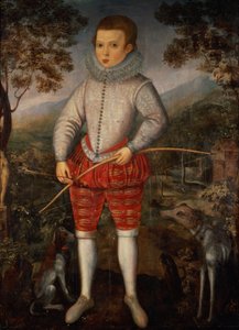 Portrét chlapce od Robert Peake