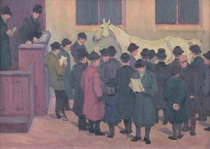 Prodej koní v Barbakanu (viz také 10003)