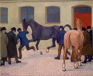 Představení v Tattersalls, c1919 od Robert Polhill Bevan