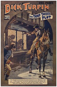Dick Turpin (barevné lito) od Robert Prowse Jnr