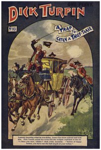 Dick Turpin (barevné lito) od Robert Prowse Jnr