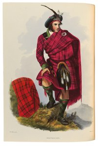 Ilustrace z "The Clans of the Scottish Highlands",