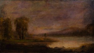 Krajina s jezerem od Robert S. Duncanson