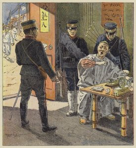 Japonci získávají kontrolu nad telegrafními linkami od Robert Salles