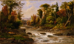 Na Svaté Anně, Východní Kanada, 1863, 1865.