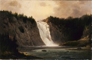 Vodopád na Mont-Morency, 1864.