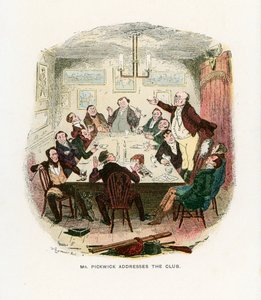 Ilustrace pro Pickwick Papers