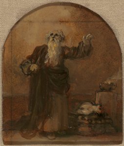 Abraham a Izák od Robert Smirke