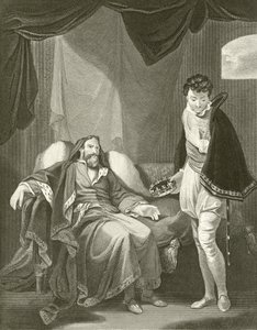 Jindřich IV. kritizující prince Jindřicha od Robert Smirke