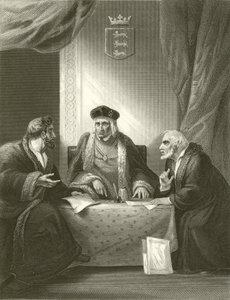 Jindřich VII s Empsonem a Dudleyem od Robert Smirke