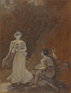 Lysander Awakening to See Helen od Robert Smirke