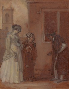 Mistr William Page a Sir Hugh Evans od Robert Smirke