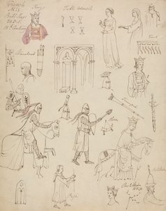 Studie z francouzského registru MSS Bible od Robert Smirke